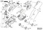 Bosch 3 600 H85 B06 Arm 32 Lawnmower 230 V / Eu Spare Parts